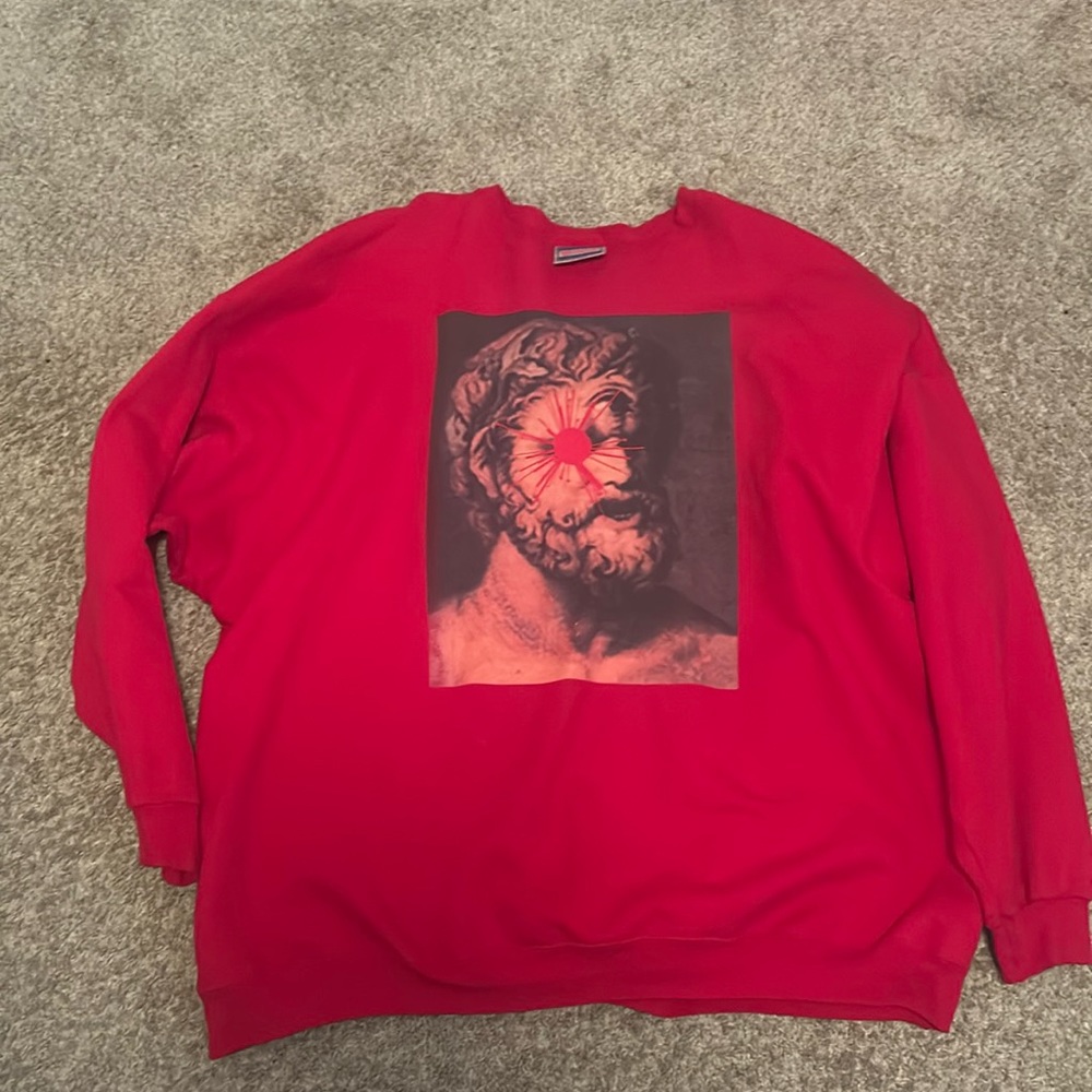 Men’s graphic crew neck